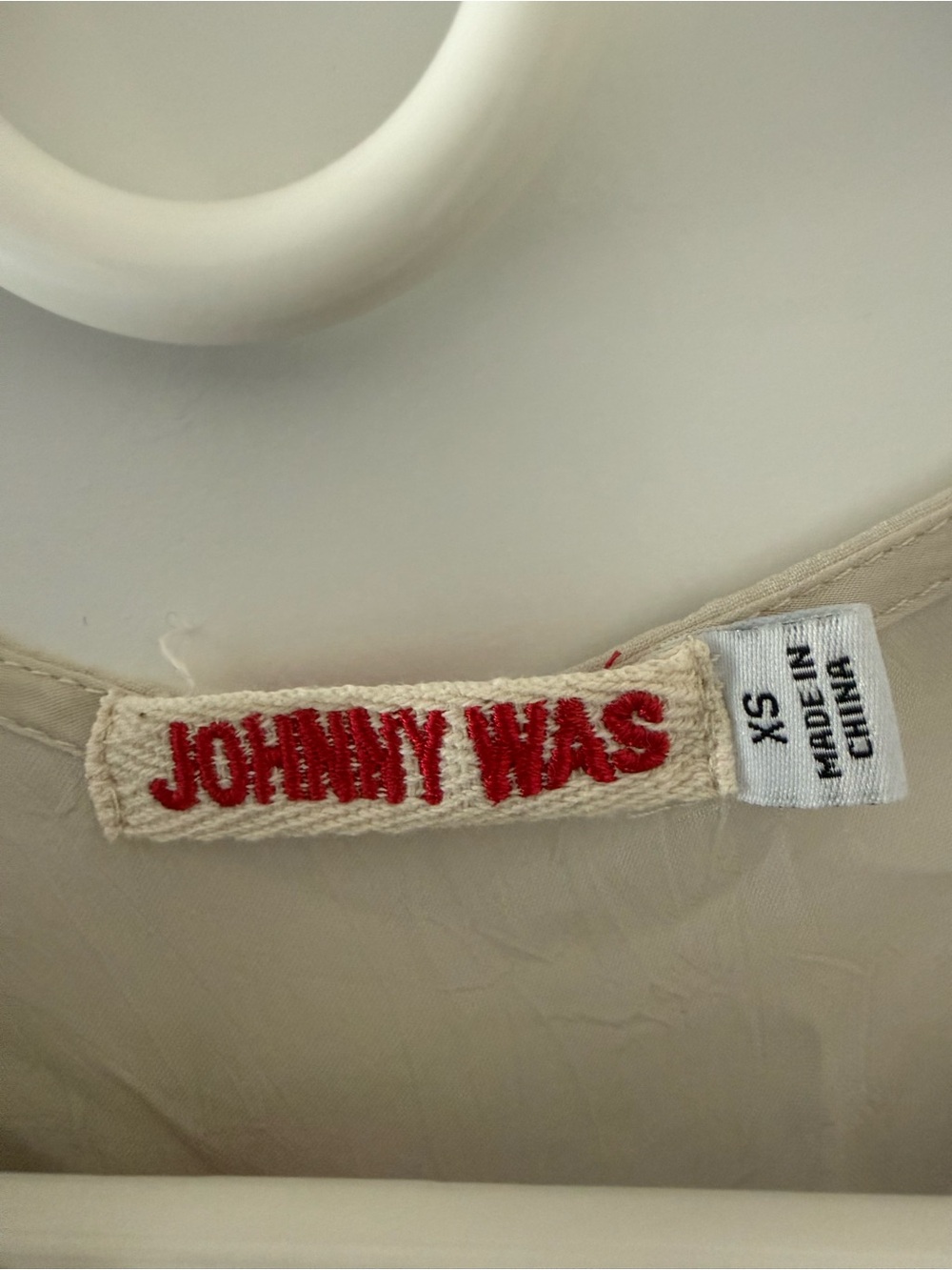 Johnny Was Dianne Top in Shell size XS - Picture 3 of 5
